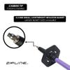 Zipline Lollipop 14.0 Graphite Carbon Composite Ski Poles  Lightweight Ergonomic Grip, Vibration Dampening, Groomers and Freestyle. Choice of Skiers (Lavender, 50" in./127 cm) view 4