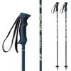 Zipline Lollipop 14.0 Graphite Carbon Composite Ski Poles  Lightweight Ergonomic Grip, Vibration Dampening, Groomers and Freestyle. Choice of Skiers (Avalon Teal, 52" in./132 cm) view 1