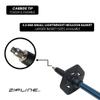 Zipline Lollipop 14.0 Graphite Carbon Composite Ski Poles  Lightweight Ergonomic Grip, Vibration Dampening, Groomers and Freestyle. Choice of Skiers (Avalon Teal, 52" in./132 cm) view 4