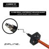 Zipline Lollipop 14.0 Graphite Carbon Composite Ski Poles  Lightweight Ergonomic Grip, Vibration Dampening, Groomers and Freestyle. Choice of Skiers (Autumn Orange, 40" in./102 cm) view 4