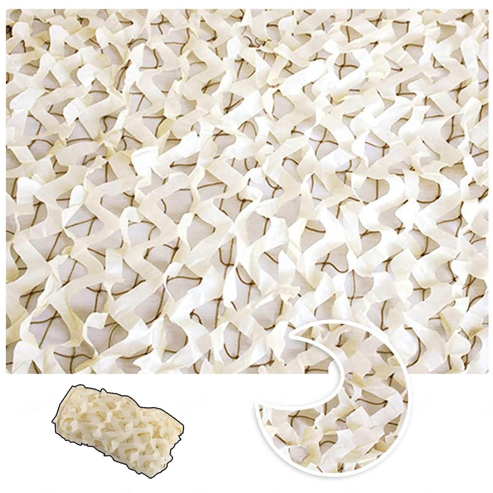 hunting camouflage net,2x2m 2x3m 2x4m,camouflage netting camo,bedroom balcony outdoor Camouflage Netting,Sunblock Shade Netting, car/camouflage cover,large Camo Netting,Beige-6x6m(19.7*19.7ft)