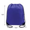 BeeGreen Royal Blue Drawstring Backpack Bulk 40 Pack Wholesale, Drawstring Bags for Christmas Party Gym Sport,Cinch Sack with String Machine Washable, DIY String Backpack for Women view 3