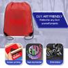 BeeGreen Red Drawstring Backpack Bulk 40 Pack Wholesale, Drawstring Bags for Christmas Party Gym Sport Trip,Cinch Sack Machine Washable, DIY String Backpack for Women and Men view 2