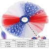 4th of July Girls Tutu Skirt Red Blue and White USA Patriotic Costume Independence Day American US Flag Tutu,Ballet Tulle Tutu Skirt Layered Rainbow Tutu Skirts view 2