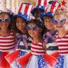4th of July Girls Tutu Skirt Red Blue and White USA Patriotic Costume Independence Day American US Flag Tutu,Ballet Tulle Tutu Skirt Layered Rainbow Tutu Skirts view 4