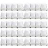 BeeGreen White Drawstring Backpack Bulk 40 Pack Wholesale, Drawstring Bags for Christmas Party Gym Sport Trip,Cinch Sack Machine Washable, DIY String Backpack for Women and Men view 1