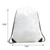 BeeGreen White Drawstring Backpack Bulk 40 Pack Wholesale, Drawstring Bags for Christmas Party Gym Sport Trip,Cinch Sack Machine Washable, DIY String Backpack for Women and Men view 3