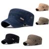 Classic Washed Denim Cotton Low Profile Baseball Cap Wide Rim Outdoor Trucker Cap Unisex Foldable Quick Dry Adjustable Khaki One Size view 3