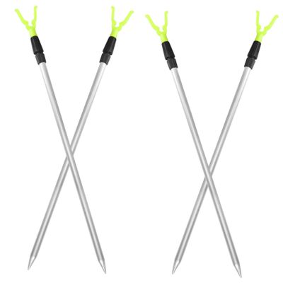 BESPORTBLE Fishing Pole Holders for Boats Rod Holders for Bank Fishing Portable Rod Stand Random Color