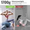 YOTTOY Anti-Burst Exercise Ball for Working Out, Yoga Ball for Pregnancy,Extra Thick Workouk for Physical Therapy,Stability Ball for Chair Fitness with Pump (Blue) view 3