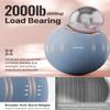 YOTTOY Anti-Burst Exercise Ball for Working Out, Yoga Ball for Pregnancy,Extra Thick Workouk for Physical Therapy,Stability Ball for Chair Fitness with Pump (Blue) view 4