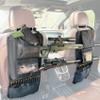 2 PCS Automotive Gun Rack & Sling Bag - Car Seat Organizer with Storage Pockets & Tactical Design - Truck Gun Holder (BK) view 1