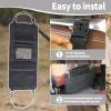 2 PCS Automotive Gun Rack & Sling Bag - Car Seat Organizer with Storage Pockets & Tactical Design - Truck Gun Holder (BK) view 4