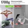 YOTTOY Anti-Burst Exercise Ball for Working Out, Yoga Ball for Pregnancy,Extra Thick Workout Ball for Physical Therapy,Fitness with Pump (Green) view 3