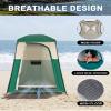 KingCamp Shower Tent, Portable Privacy Tent Outdoor Camping 1/2 Room Toilet Tents with Shower Bag & Dressing Room for Travel Beach Tailgate view 4