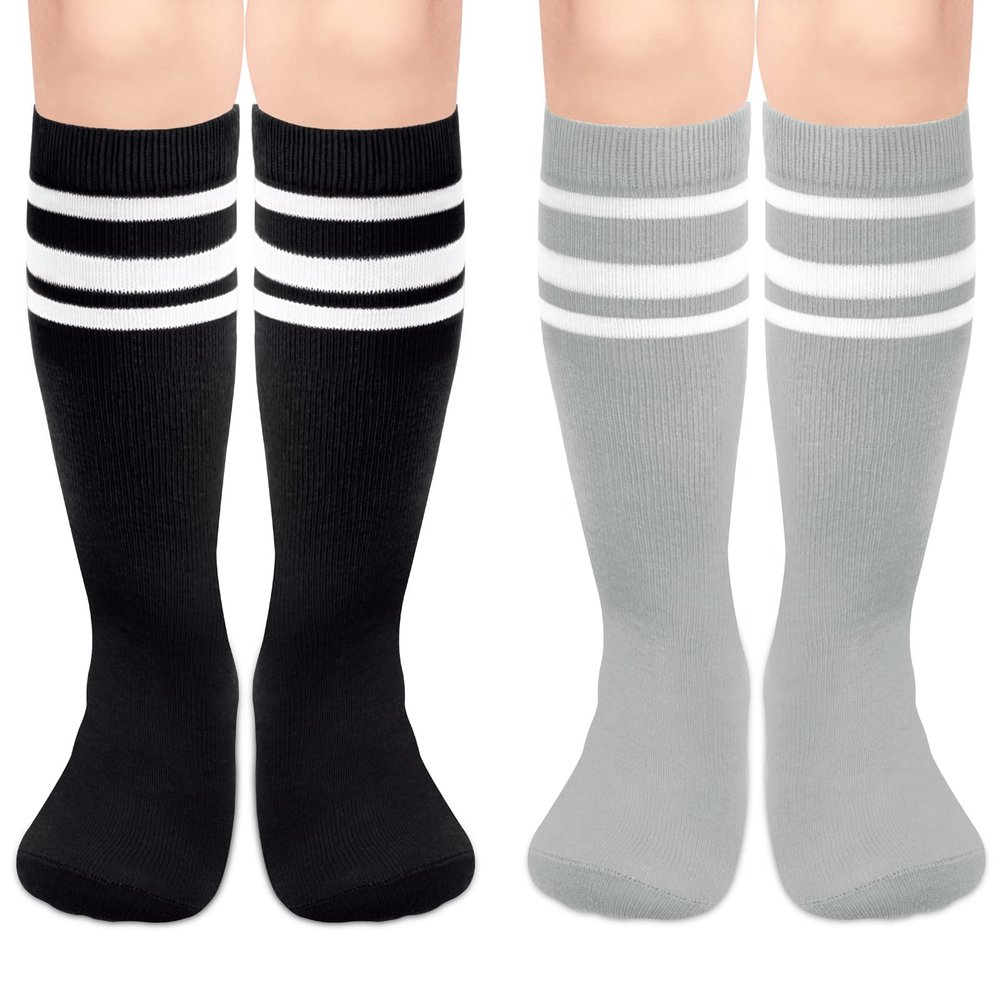 Toddler & Youth Soccer Socks - Knee High, Boys & Girls Sizes