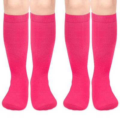 Girls Youth Softball and Soccer Socks - Kids Baseball Socks for Boys