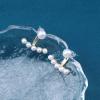 Andelaisi Bohemia Pearl Ear Jacket Earrings Gold Pearl Studs Earrings Vintage Pearl Jacket Stud Earrings Wedding Pearl Front Back Earrings Jewelry for Women view 4