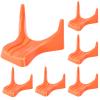 Eastgoing 6 Pcs Football Style Kicking Tee,Football Display Stand Compatible for All Ball Sizes,Football Kickoff Stand for Kickoff Practice Equipment view 1