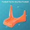 Eastgoing 6 Pcs Football Style Kicking Tee,Football Display Stand Compatible for All Ball Sizes,Football Kickoff Stand for Kickoff Practice Equipment view 2