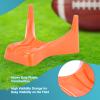 Eastgoing 6 Pcs Football Style Kicking Tee,Football Display Stand Compatible for All Ball Sizes,Football Kickoff Stand for Kickoff Practice Equipment view 4