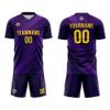 Customize Your Team Soccer Jersey Uniforms with Name and Number Soccer Jersey (E-Purple) view 3