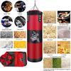 ZERUIDM Hanging Punching Bag for Adults Unfilled, Heavy Boxing Bags Kickboxing Bag, Youth Boxing Set with Hand Wraps, Punching Bag Hangers, for MMA Muay Thai Karate Taekwondo Training view 4