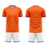 Customize Your Team Soccer Jersey Uniforms with Name and Number Soccer Jersey (B-Orange-White) view 2