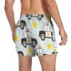 Aflyko Vehicle Novelty Boxer Shorts Police Car Cartoon Star Relaxed Fit Boxers Summer Men's Underwear, XXL view 2