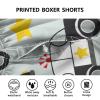 Aflyko Vehicle Novelty Boxer Shorts Police Car Cartoon Star Relaxed Fit Boxers Summer Men's Underwear, XXL view 3