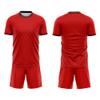 Customize Your Team Soccer Jersey Uniforms with Name and Number Soccer Jersey (C-Red) view 2