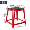 Plyometric Boxes Box Set and Box Options Plyometric Platform and Jumping Agility Box for Training Conditioning Strength Training,18'' Red view 2