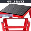 Plyometric Boxes Box Set and Box Options Plyometric Platform and Jumping Agility Box for Training Conditioning Strength Training,18'' Red view 4
