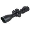UTG 3-12X44 30mm Compact Scope, AO, 36-color Mil-dot, Rings , Black & Accu-Shot UTG 30mm/2PCs Medium Profile Airgun Rings w/Stop Pin , Black view 2