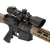 UTG 3-12X44 30mm Compact Scope, AO, 36-color Mil-dot, Rings , Black & Accu-Shot UTG 30mm/2PCs Medium Profile Airgun Rings w/Stop Pin , Black view 3