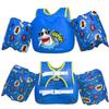 Dark Lightning Coast Guard Approved Toddler Swim Vest for Age 2/3/4/5/6/7 Years Old,Kids Life Jacket for 30-50 Pounds Children,Boys Toddler Pool Floaties Water Wings (Shark) view 1