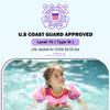 Dark Lightning Coast Guard Approved Toddler Swim Vest for Age 2/3/4/5/6/7 Years Old,Kids Life Jacket for 30-50 Pounds Children,Boys Toddler Pool Floaties Water Wings (Shark) view 2