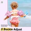 Dark Lightning Coast Guard Approved Toddler Swim Vest for Age 2/3/4/5/6/7 Years Old,Kids Life Jacket for 30-50 Pounds Children,Boys Toddler Pool Floaties Water Wings (Shark) view 3