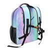 CUXWEOT Love to Dance Ballerina Purple Personalized Backpack Waterproof Bags for Girls Boys Gift with Name view 2