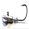 25 Unpainted "Squid" Jig Head Striper Bass Fluke Flounder Lure Ultra Point Hook 2 oz view 1