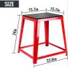 AHLOKI Plyometric Boxes Box Set Options Plyometric Platform and Jumping Agility Box for Training Conditioning Strength Training,24'' Red view 2