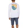 Hang Ten Men's Rashguards - Switchfoot in White, XXX-Large view 2