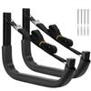 Kayak Storage Hooks, 15.5Inch Wall Mount Paddle Board Storage Rack, Heavy Duty Surfboard Hanger (Load Copacity 150LB) view 1