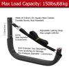 Kayak Storage Hooks, 15.5Inch Wall Mount Paddle Board Storage Rack, Heavy Duty Surfboard Hanger (Load Copacity 150LB) view 3