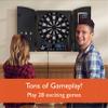 Fat Cat Mercury Electronic Dartboard + Cabinet Set with Soft Tip Darts view 3