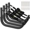 Kayak Storage Hooks, Wall Mount Garage Canoe Storage Hangers for Kayaks or Paddleboards, Heavy Duty Wall Rack (150LBS Capacity) view 1
