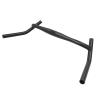 Bike Handlebar PRO Aluminum Alloy Bicycle Handle Bar Big Angle Bend Handlebar Drop Handlebar for Gravel Bikes MTB 22.2 * 31.8mm,430 * 510mm,470 * 600mm,510 * 640mm Black (31.8x510x640mm) view 2