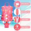 Kids Swim Vest, Child Swimming Jacket Toddler Floaties Swim Float Aid with Emergency Whistle for Boys Girls Ages 1-9 Years Old view 2