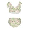 Aflyko Fruit Girls' Swimwear Avocado Pink Heart Cartoon 2-Piece Bikini Set Beachwear 3-10T view 2