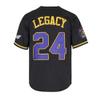 LEGEND 8 LEGACY24 Men's Legend 8 24 Movie Baseball Jersey Stitched (Black, Large) view 3